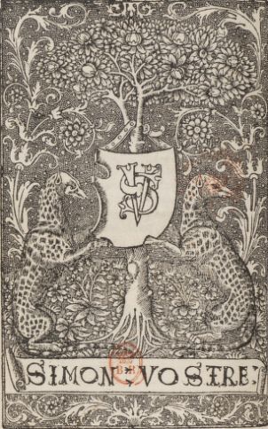 Marque de Jérôme de Marnef (1568). Paris, BnF, RLR, RES-V-367