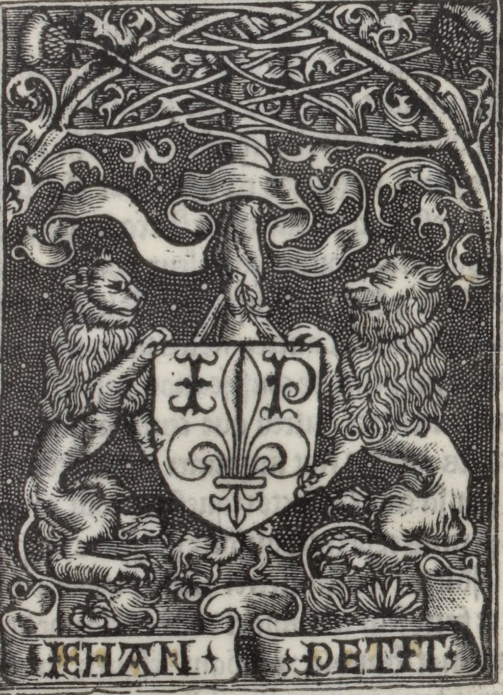 Marque de Nicolas Chesneau (1574). Paris, BnF, RLR, RES-YE-450