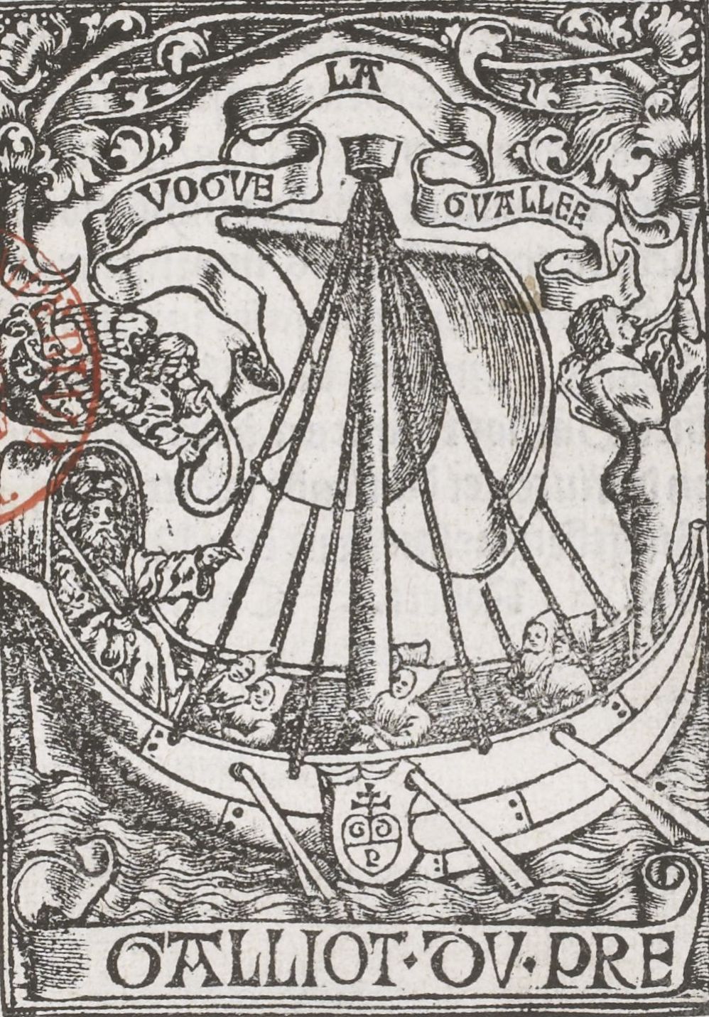 Marque de Sébastien Nivelle (1585). Paris, BnF, RLR, D-33870